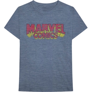 Tričko Marvel Comics - Distressed Logo 