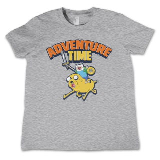 Detské tričko Adventure Time (sivé)