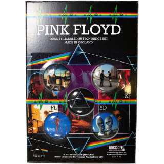 Set odznakov Pink Floyd - Album Covers