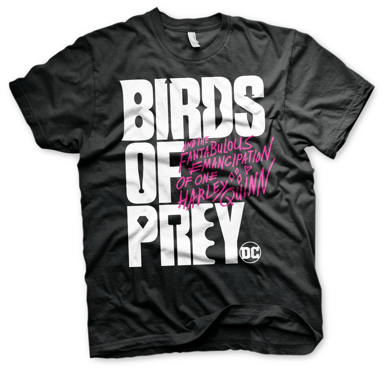 Tričko Birds Of Prey - Logo (Čierne)