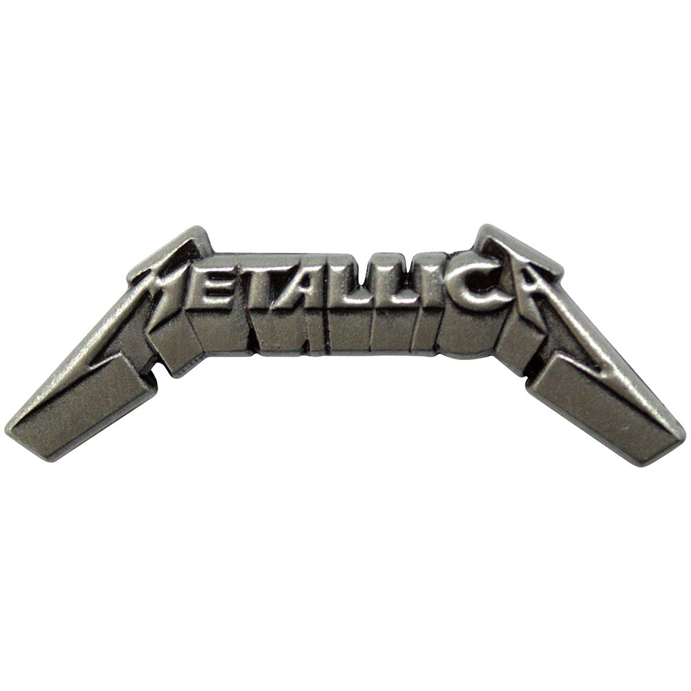 Kovový odznak Metallica - 3D Logo