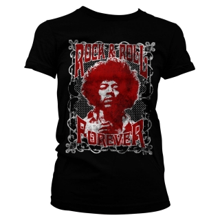 Dámske tričko Jimi Hendrix - Rock 'N Roll Forever