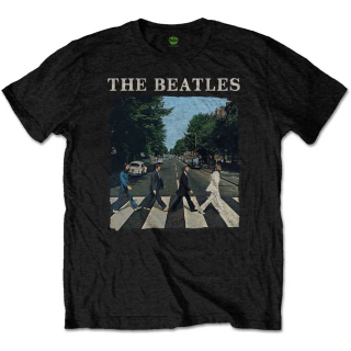 Tričko The Beatles - Abbey Road & Logo