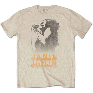 Tričko Janis Joplin - Working The Mic