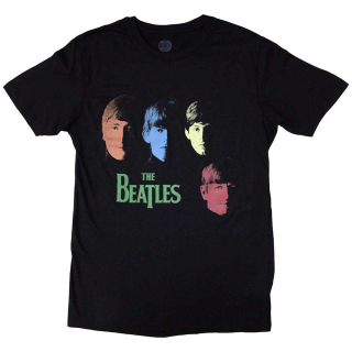 Tričko The Beatles - Colour Faces