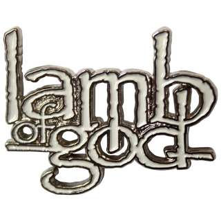 Kovový odznak Lamb Of God - Logo