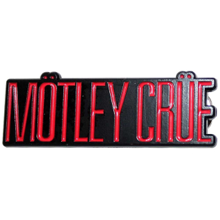 Kovový odznak Motley Crue - Logo