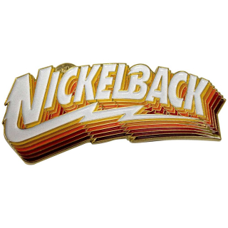 Kovový odznak Nickelback - Gradient Shadows Logo