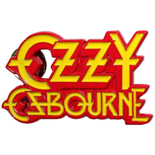 Kovový odznak Ozzy Osbourne - Stacked Logo