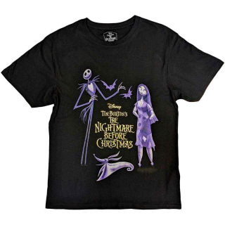 Tričko The Nightmare Before Christmas - Purple Characters (Embellished)