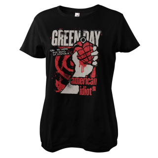 Dámske tričko Green Day - American Idiot Spiral Arm