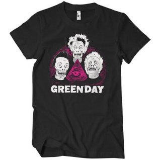 Tričko Green Day - Skull