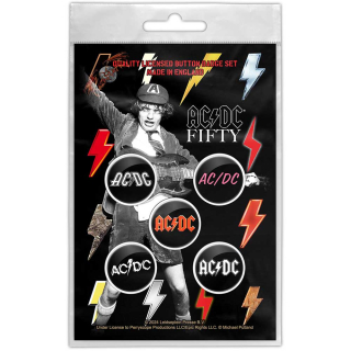 Set odznakov AC/DC - Bolt Array
