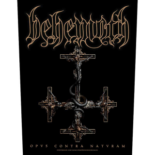 Veľká nášivka Behemoth - Opvs Contra Natvram