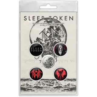 Set odznakov Sleep Token - Take Me Back To Eden