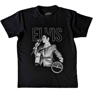 Tričko Elvis Presley - Elvis Live Portrait