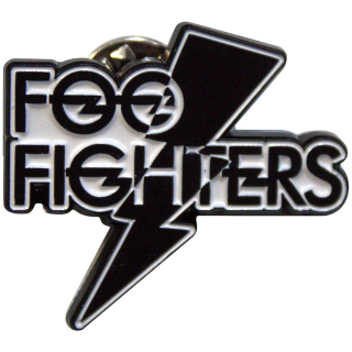 Kovový odznak Foo Fighters - Flash Logo