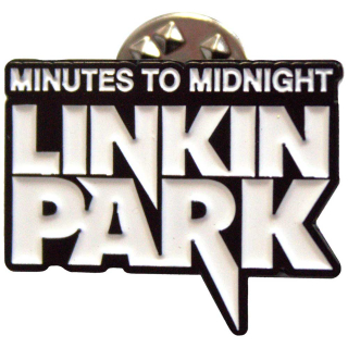 Kovový odznak Linkin Park - Minutes To Midnight