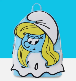 Mini batoh Loungefly - The Smurfs Smurfette