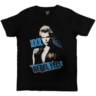 Tričko Billy Idol - Rebel Yell Blue