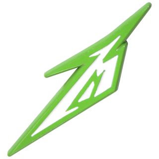 Kovový odznak Metallica - M Logo