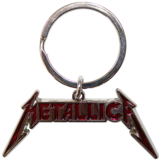 Kľúčenka Metallica - Bright Red Logo