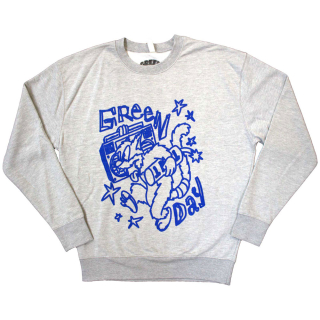 Sweatshirt Green Day - Cat Blaster