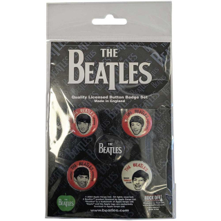 Set odznakov The Beatles - Vintage Portraits