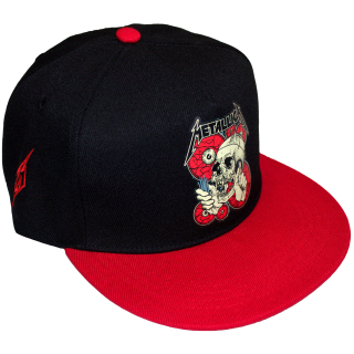 Snapback šiltovka Metallica - The Shortest Straw Red Eyes