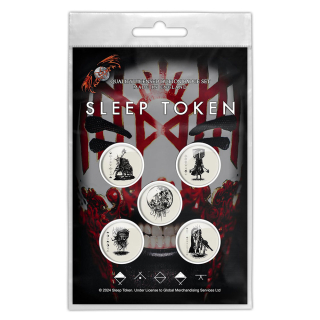 Set odznakov Sleep Token - Vessel Mask