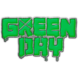 Kovový odznak Green Day - Logo