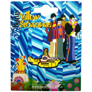 Kovový odznak The Beatles - Yellow Submarine