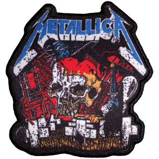 Nášivka Metallica - Master Of Puppets Skull