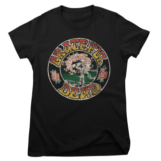 Dámske tričko Grateful Dead - Skull & Roses